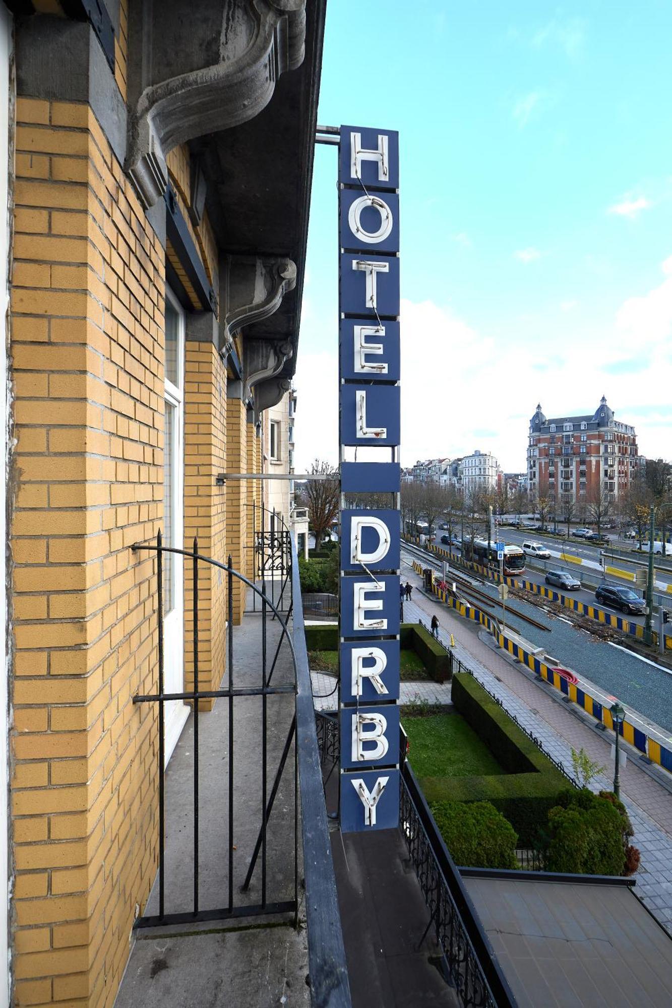 Hotel Derby Merode Brussel Bagian luar foto